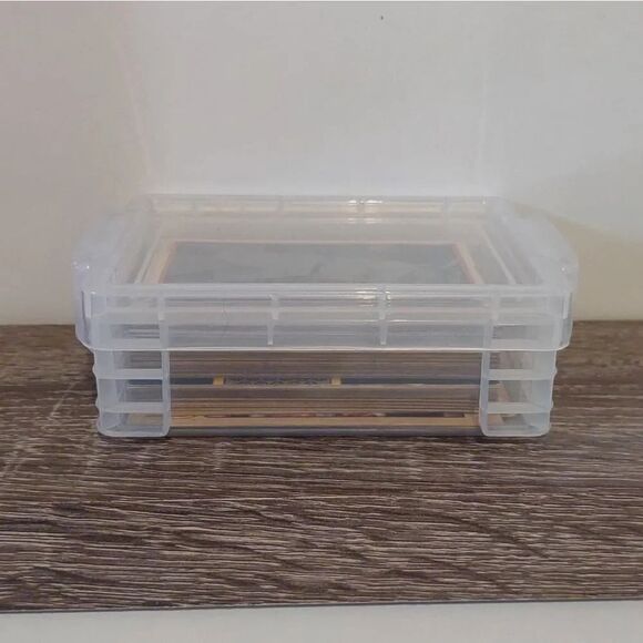 Baseball Trading Cards Plastic Container with snap lids lot of 10 - Picture 9 of 16